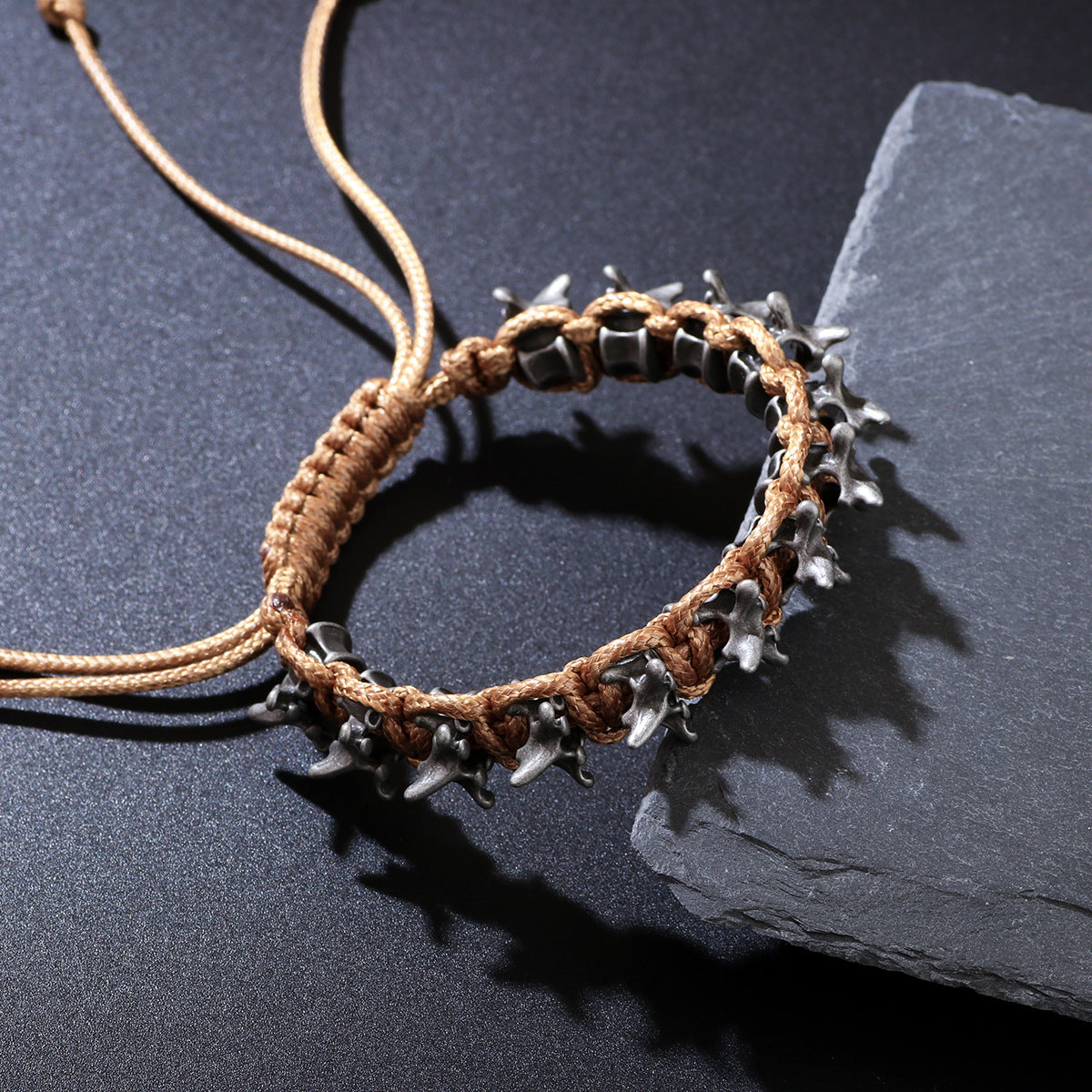 Wholesale Personalized punk dark alloy keel bracelet